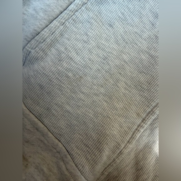 Joah Brown Retro Half Zip Light Gray “Pearl” Pullover Sweatshirt Size S/M - Picture 12 of 12